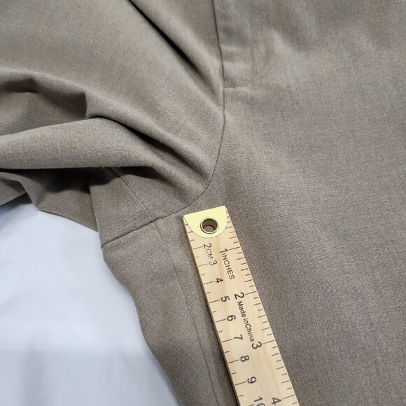 Old Navy Dress Pants Essential Stretch Womens Size 18 At Waist Raw Hem Pockets - Picture 13 of 16